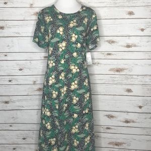 LuLaRoe Floral Hi Lo Carly Dress
